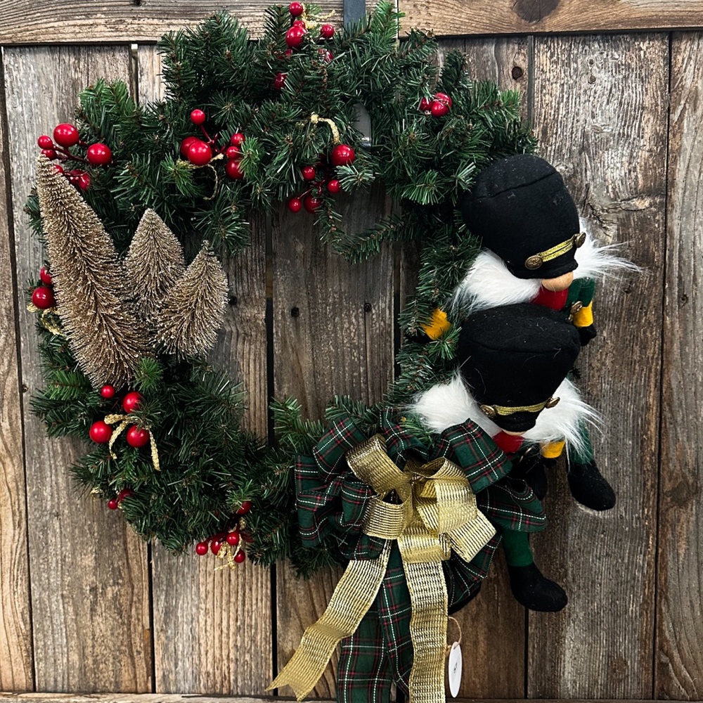 A Christmas Holiday Wreath